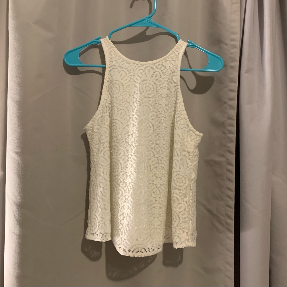 Lace Tank Top Blouse
